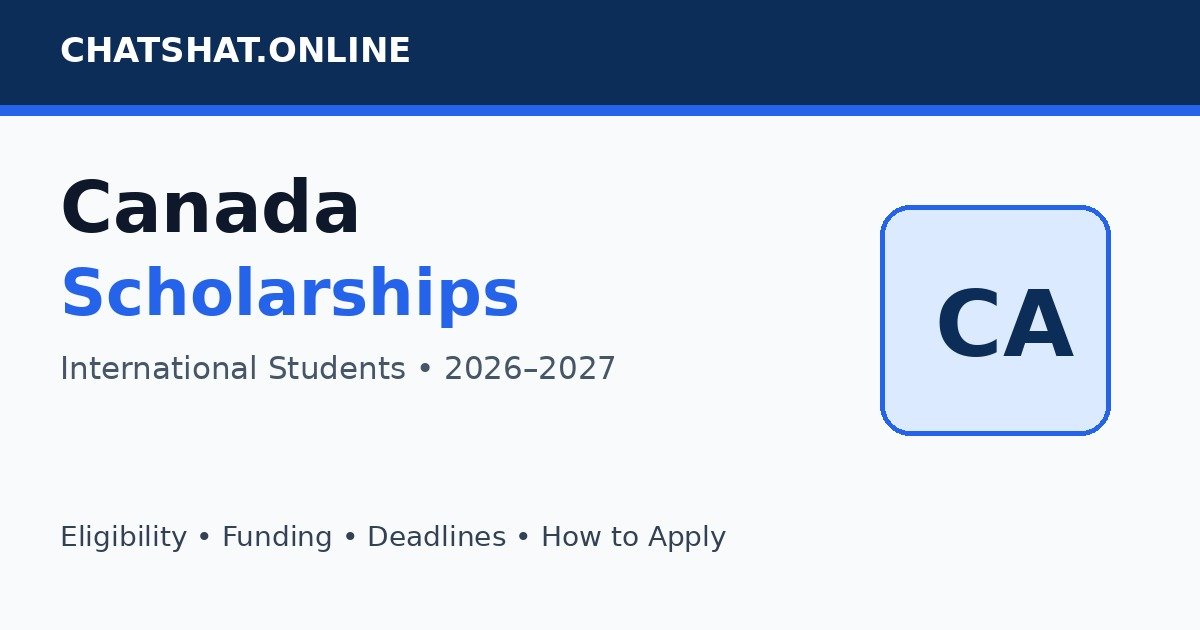 UBC International Scholars Program 2027