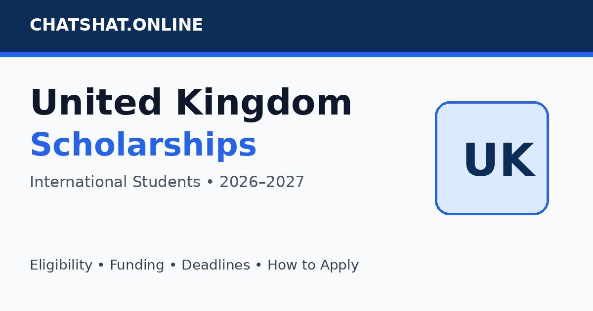 Clarendon Fund Scholarships 2027 at Oxford University